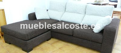 SOF CHAISE LONGUE RECLINABLE CON ARCN REVERSIBLE