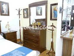 DORMITORIO DE MATRIMONIO NOGAL RSTICO