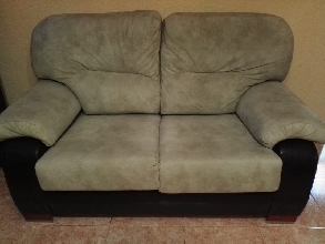 Sofa de 2 plazas y 1 sillon