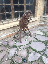 Desgranador antiguo metal
