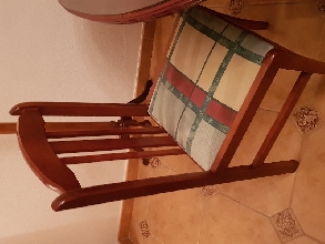 Mesa de comedor extensible con 6 sillas