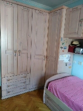  Dormitorio para nia en madera de pino decap 