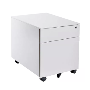 CAJONERA OTERO, MET�LICA, RUEDAS, 2 CAJONES, GRIS RAL 7035