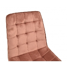 SILLA GINA, METAL DORADO, TEJIDO VELVET