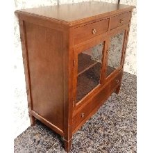 COMODA PINO VITRINA MEDIDAS 105 X 50 X 108