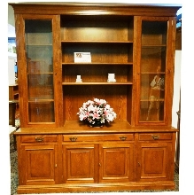 LIBRERIA HAYA COLOR CEREZO 205 X 47 X 232