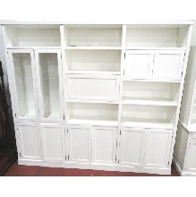 LIBRERIA MODERNA BLANCA 245 X 35 X 217