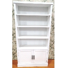 LIBRERIA BLANCA 2P MEDIDAS 103 X 36 X 193