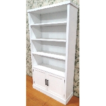 LIBRERIA BLANCA 2P MEDIDAS 103 X 36 X 193