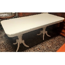 ESA RECTANGULAR BLANCA TAPA FIJA CON 2 PIES  MEDIDAS 175 X 90 X 75