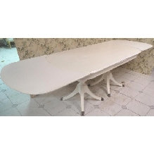 MESA PETACA BLANCA EXTENSIBLE 165 X 90