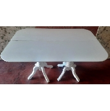 MESA LIBRO BLANCA 131 X 44 X 78