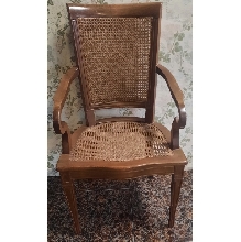 SILLON REJILLA BARNIZADO NOGAL