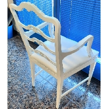 SILLON BLANCO PRETAPIZADO