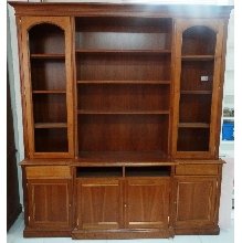 LIBRERIA CON VITRINAS CEREZO 205 X 48 X 227