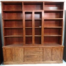 LIBRERIA COLOR CEREZO X 244 X 44 X 248