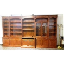 LIBRERIA CEREZO CON VITRINAS 440 X 247