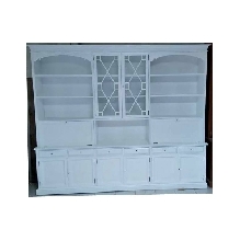 LIBRERIA INGLESA LACADA BLANCA 280 x 230 x 40