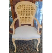 SILLON MODELO 8I ISABELINA REJILLA PATA CURVA