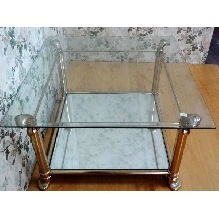 MESA CENTRO METAL MEDIDAS 60 X 60