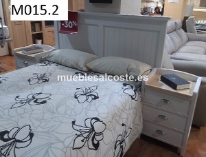 Dormitorio g. seys blanco: cab.+mesitas