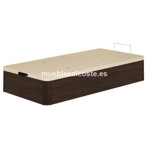 Canap&eacute; de madera color wengue 150*190