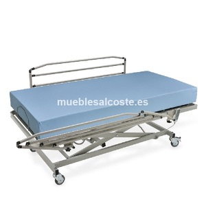 Cama hospital con carro elevador