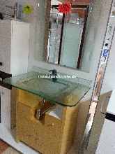 mueble de ba�o cristal