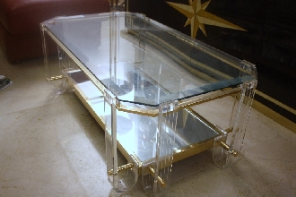 Mesa de cristal