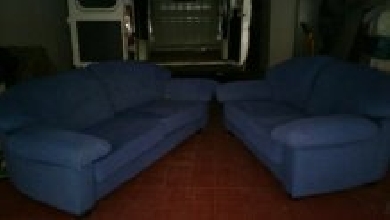 sofas de tres y dos plazas