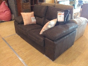 LIQUIDACION SOFA 2 PLAZAS TELA