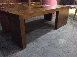 LIQUIDACION MESA CENTRO MADERA MACIZA