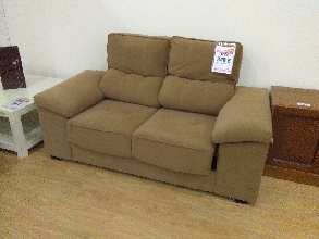 LIQUIDACION SOFA 2P. TELA RUSTIKA