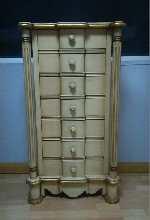 Mueble auxiliar de 7 cajones estilo XIX