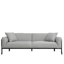 Sofa Alpino Nórdico Gris