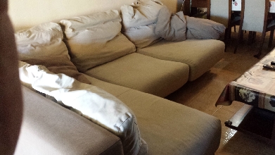 Sofa chaiselongue 