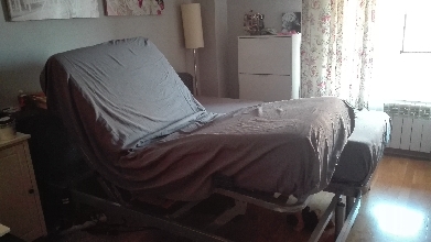 camas articuladas + colchones