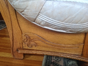 Sofa rstico de castao