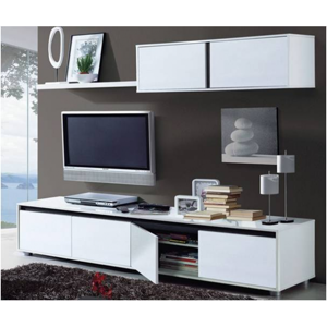 ESPECTACULAR MUEBLE SAL�N COMEDOR TV PORTE INCLUIDO PENINSULA