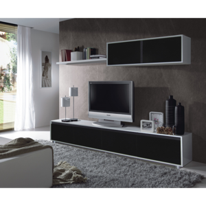 ESPECTACULAR MUEBLE SAL�N COMEDOR TV PORTE INCLUIDO PENINSULA