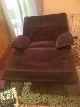 Sofa reclinable elctrico en garantia y perfecto estado