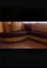 Sofa chaise longe