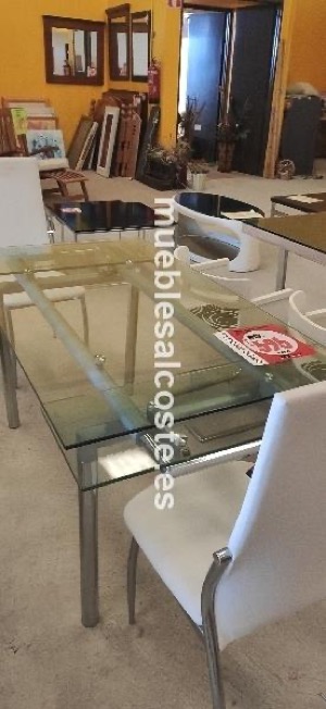 PACK MESA EXTENSIBLE+4 SILLAS