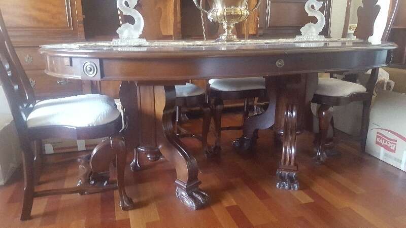 Muebles antiguos de salon