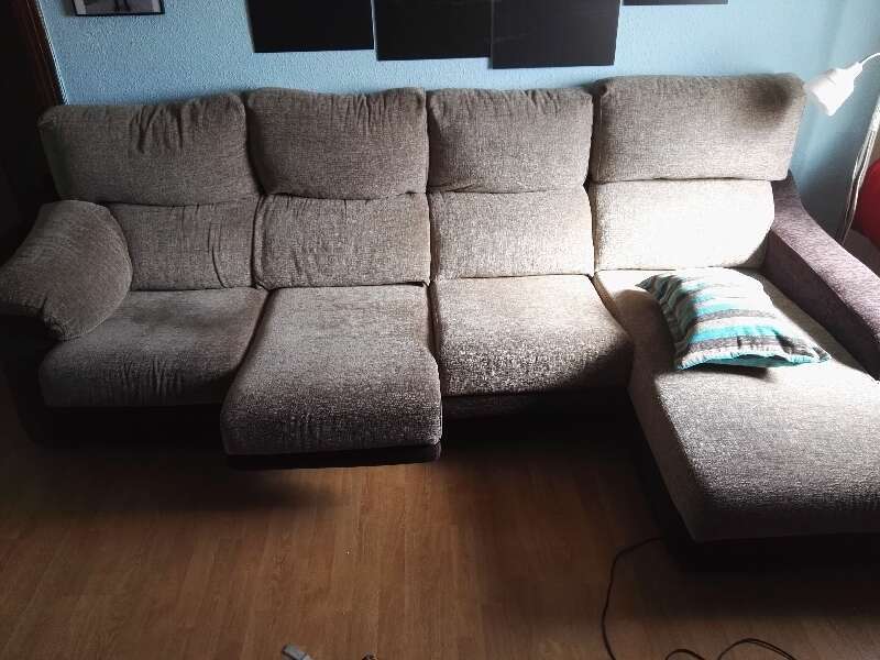 Sofa 3 plazas + chaise longue
