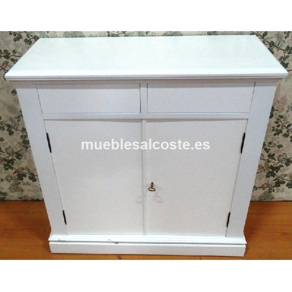 TAQUILLON BLANCO LISO MEDIDAS 80 X 33 X 80