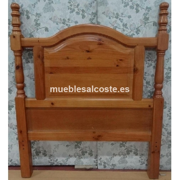 CABECERO DE CAMA DE 90 PINO 98 X 119