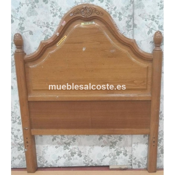 CABECERO DE CAMA DE 90 ROBLE 99 X 121