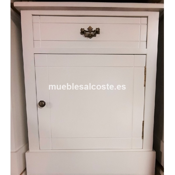 MESILLA BLANCA LISA DE 50 DCHA 53 X 38 X 67