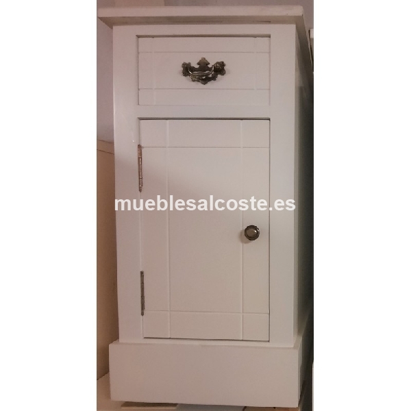 MESILLA BLANCA LISA DE 30 IZDA 33 X 38 X 67